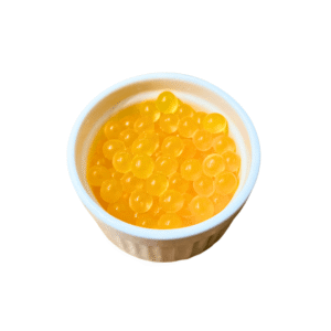 Mango popping boba